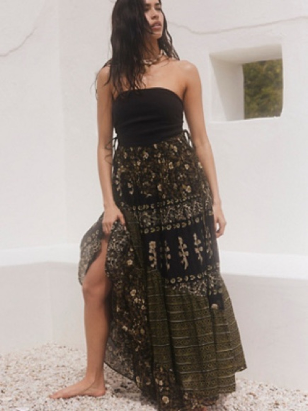 Free People - Fresh Start Convertible Tube Maxi Dress